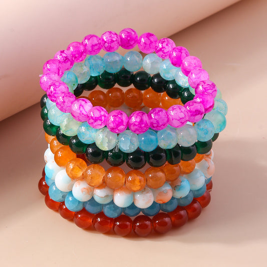 Beaded Bracelet (assorted colors) One Piece